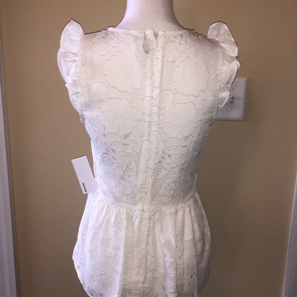 NWT Kensie sleeveless white top XS - Picture 5 of 5